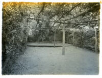 Interior of the chapel at Santa Ysabel Asistencia, San Diego, 1902