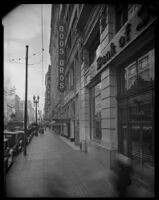 Boos Bros Cafeteria on the 600 block of S. Broadway St., Los Angeles, circa 1929