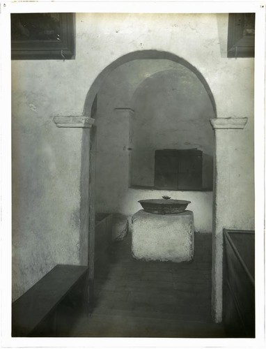 Mission San Gabriel Arcangel, Baptistery, San Gabriel, circa 1906