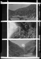 Three photographs of Topanga Canyon, Topanga, circa 1923-1928