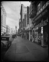 Boos Bros Cafeteria on the 300 block of S. Broadway, Los Angeles, circa 1929