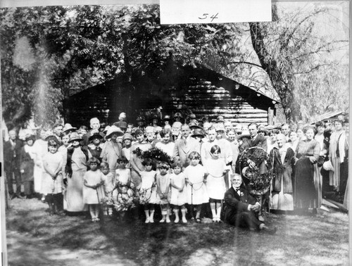 Wedding at Pioneer Cabin, F Street