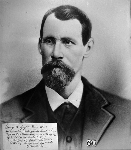 George W. Yager, 1836 - February 13, 1889