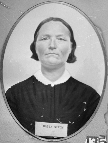 Betsy Eliza (Hadlock) Wixom, April 16, 1811 -February 24, 1890