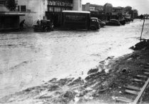 Flood at Locust and Miller Avenues, 1945