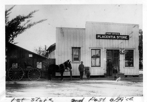 Photograph of Placentia Store and Post Office