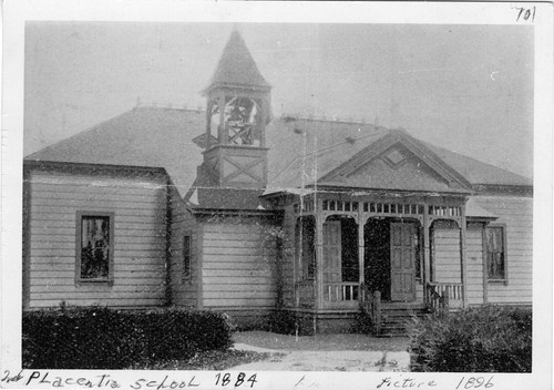 Second Placentia School 1884