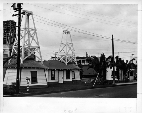 Photograph of the water district buildings