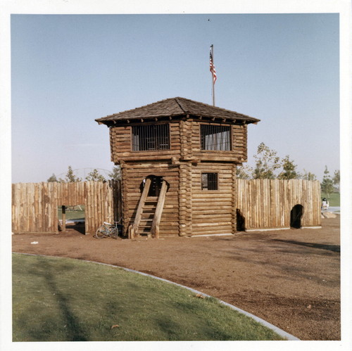 Photograph of fort in Vaqueros Park