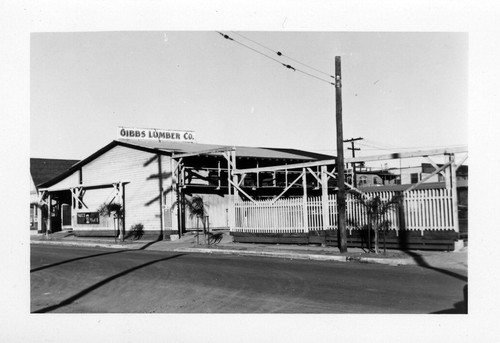 Photograph of Gibbs Lumber Co