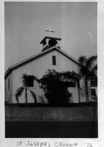 The first Catholic Church in Placentia (1926)