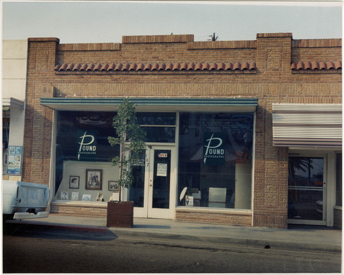 Photograph of Ray Pound's photography shop