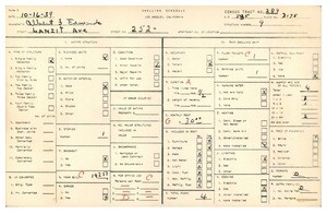 WPA household census for 252 LANZIT AVE, Los Angeles County