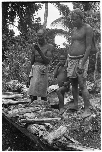 Folofo'u, Geleniu, and Seri Sika'u, the young girl