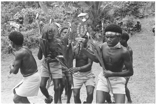 Sango dancers at Ngarinaasuru