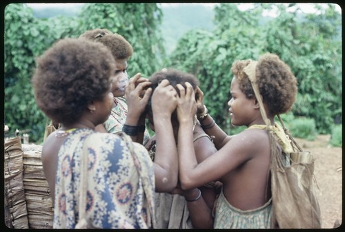 Group of young women