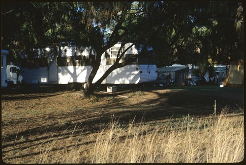 Trailer and tents