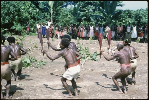 Sango performance at Ngarinaasuru on coastal slope, undated, but probably 1977