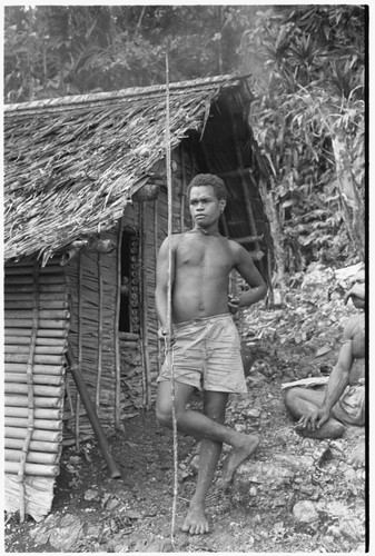 Taaboo in front of men's house