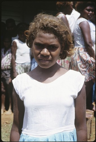 Portrait of Christian girl