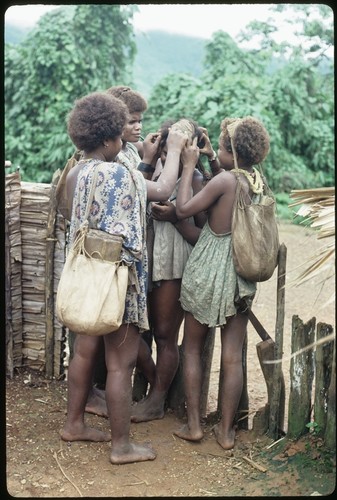 Group of young women