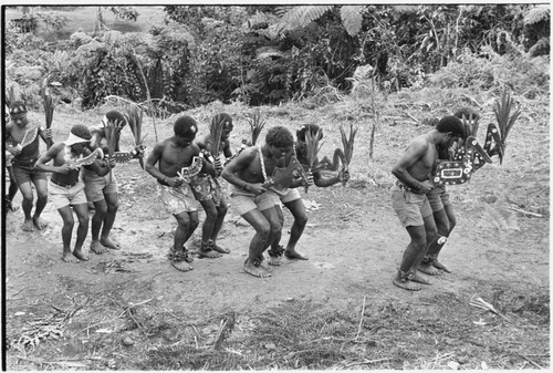 Mao dancing with taba dance sticks