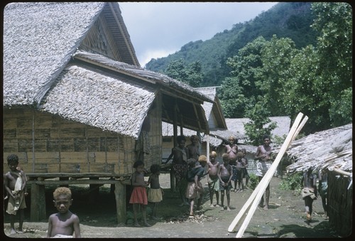 Village scene, Santa Isabel