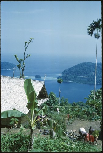 View down to Sinalagu Harbour