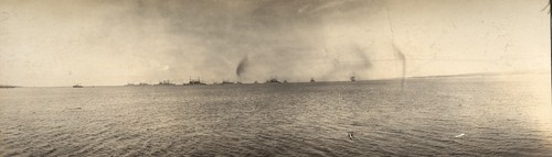 Great White Fleet at anchor in Monterey Bay