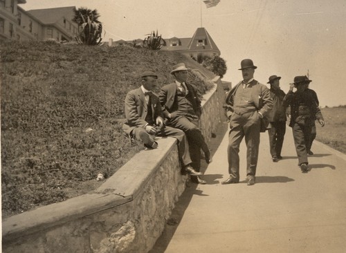 Members of the auto club in Santa Cruz