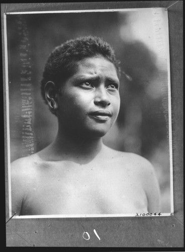 Portrait, Rennell Island girl