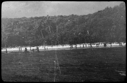 Group of people near the shore