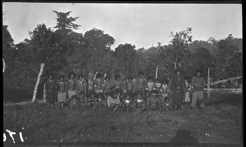 Kubuna people with Lambert's assistants