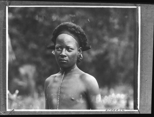 Portrait of young man