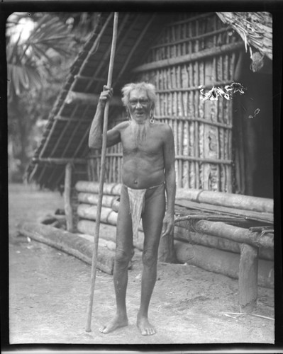 Portrait of elderly male