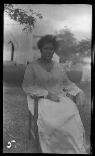 Portrait of Queen Salote of Tonga