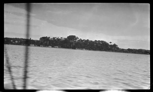View of the Iririki, from sea