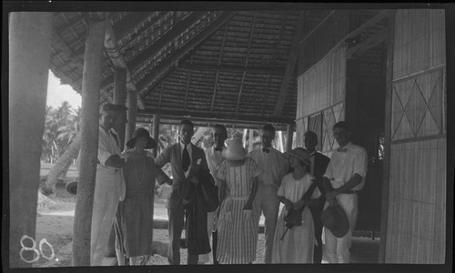 Group of Europeans, possibly government officers and wives