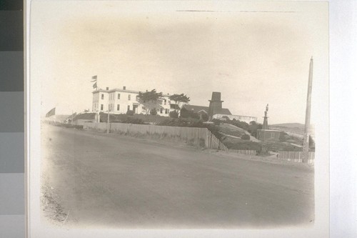 Ocean Beach House, midway between the Cliff House and Ingleside on the Great Highway, later called Tait's at the Beach, a restaurant, later burned. [Duplicate of 10:170.]