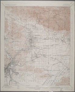 California. Pasadena quadrangle (15'), 1900 (1931)