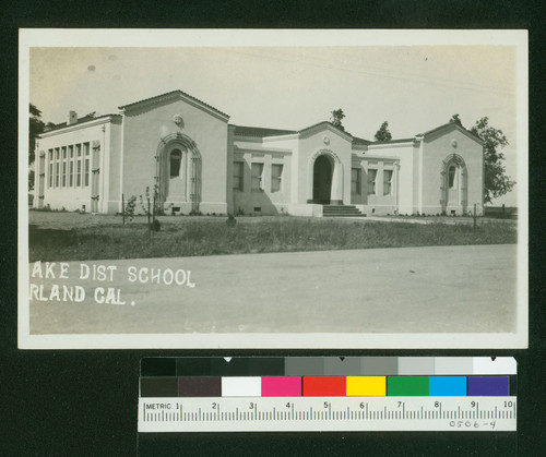 Lake Dist School, Orland Cal