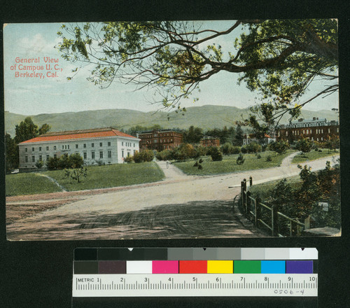 General View of Campus U.C., Berkeley, Cal