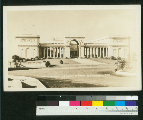 California Palace of the Legion of Honor, San Francisco, Calif