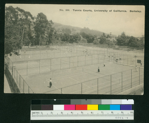 Tennis Courts, University of California, Berkeley