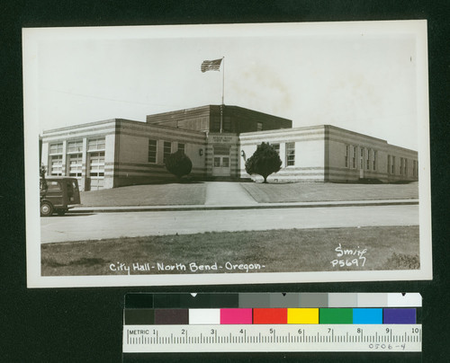 City Hall- North Bend- Oregon-