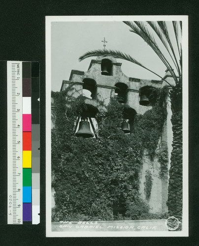 "The Bells" San Gabriel Mission, Calif