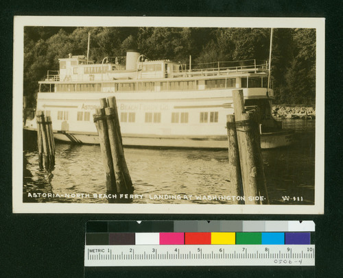 Astoria- North Beach Ferry Landing at Washington Side