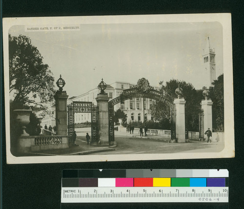 Sather Gate, U. of C. Berkeley