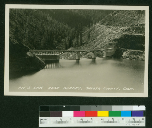 Pit 3 Dam near Burney, Shasta County, Calif