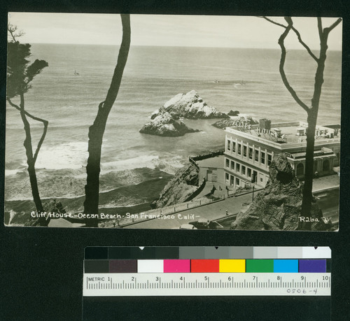 Cliff House - Ocean Beach - San Francisco Calif -